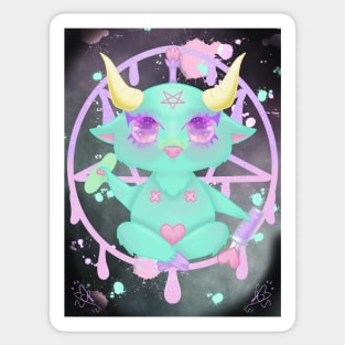 Menhera Baphomet Sticker